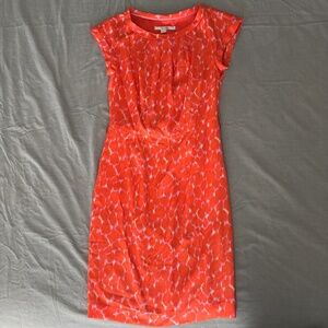 Boden Silk Blend Sheath Dress Size 8
